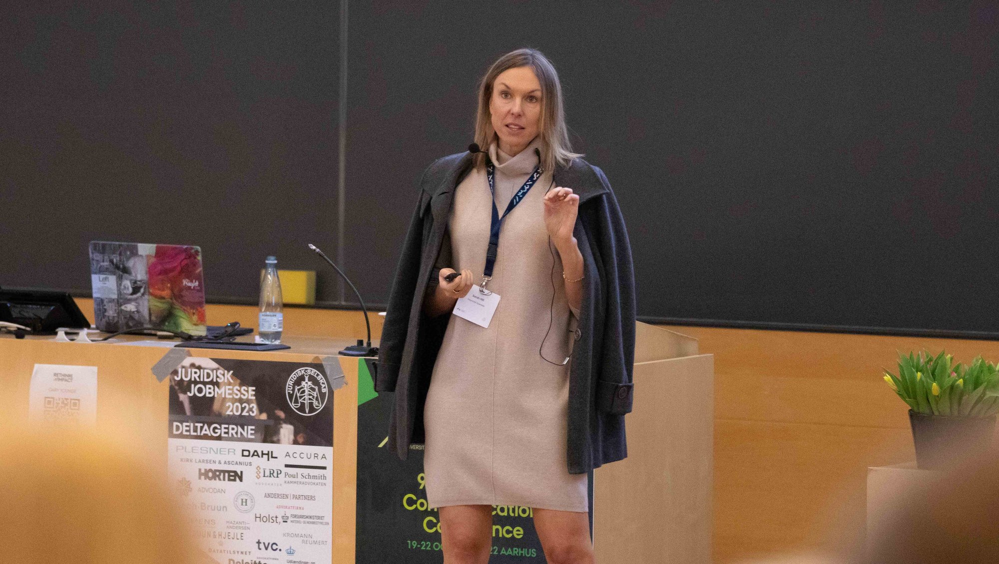 Professor Sarah Hill from Texas Christian University did the Keynote presentation. Photo: Simon Fischel, AU Health.