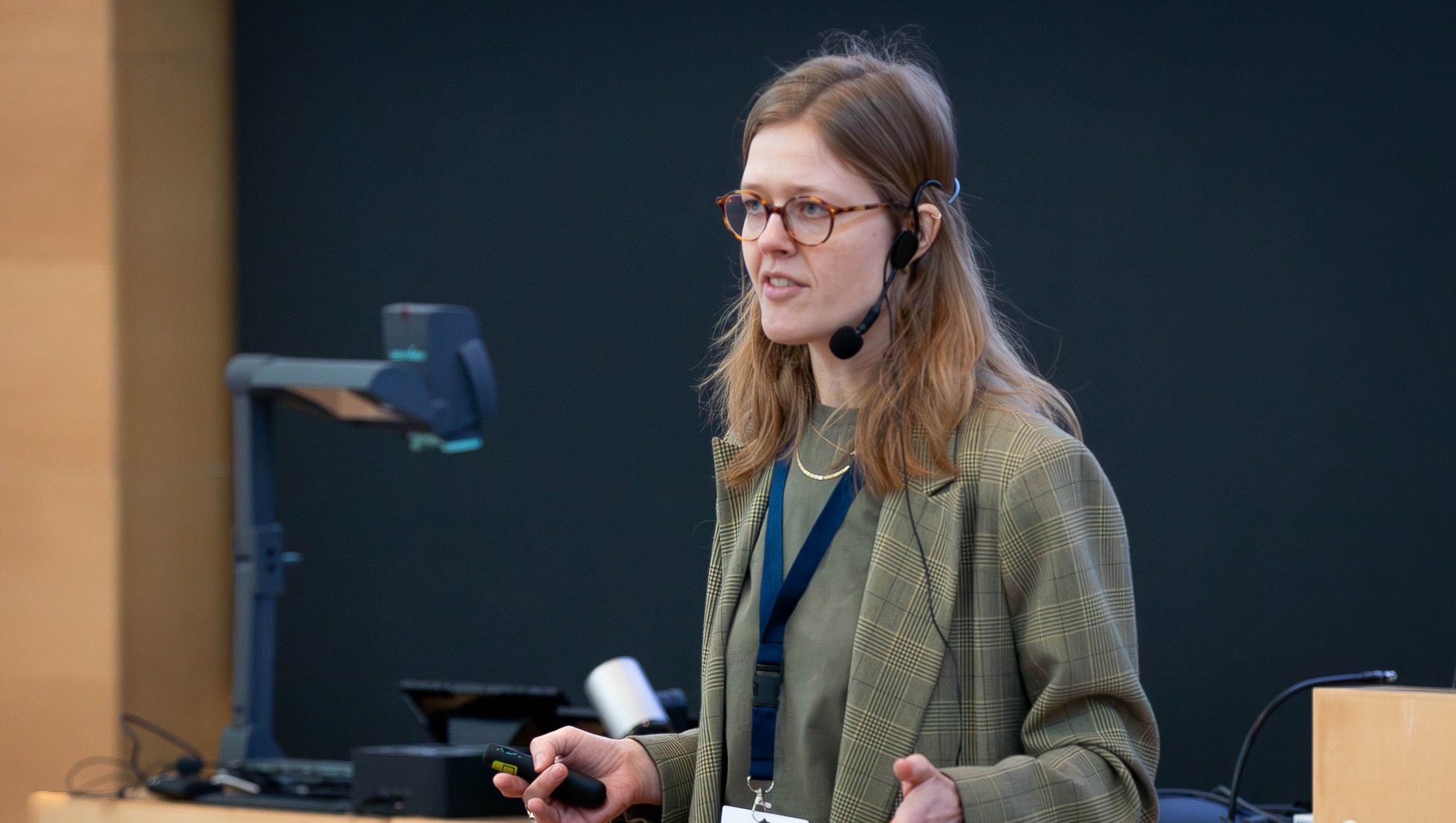Ph.D. student Caroline Juhl Arnbjerg from the Department of Public Health wins the honor this year and the Fogh-Nielsen main prize of 75,000 DKK. Photo: Sebastian Skousgaard, AU Health.