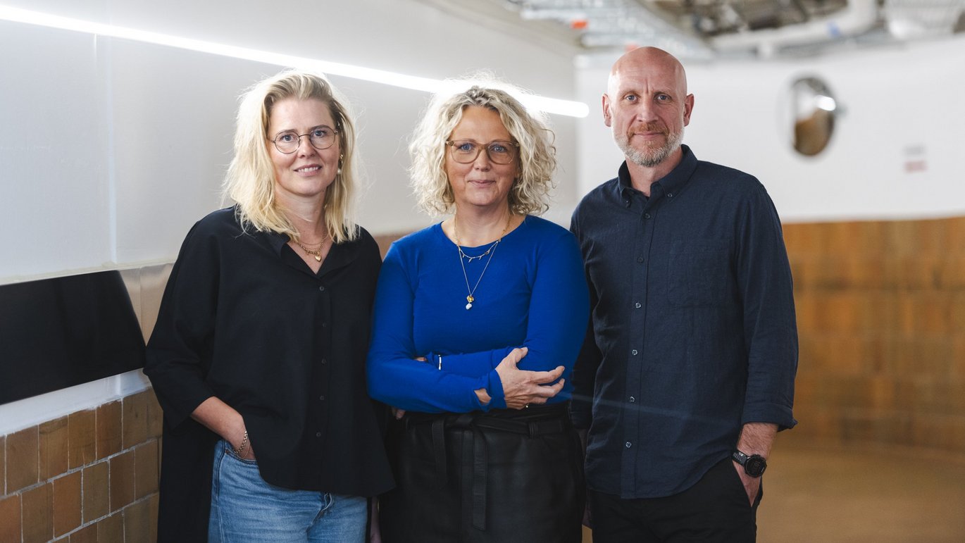 Line Borreskov Dahl, head of the Research Unit in the Centre for Planned Surgery, professor Mette Terp Høybye, and professor David Høyrup Christiansen are the central driving forces behind the establishment of a new university clinic.